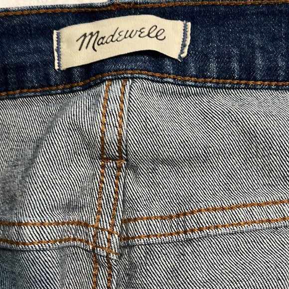 Madewell High Rise Denim Mid Length Shorts 32 - Picture 5 of 7